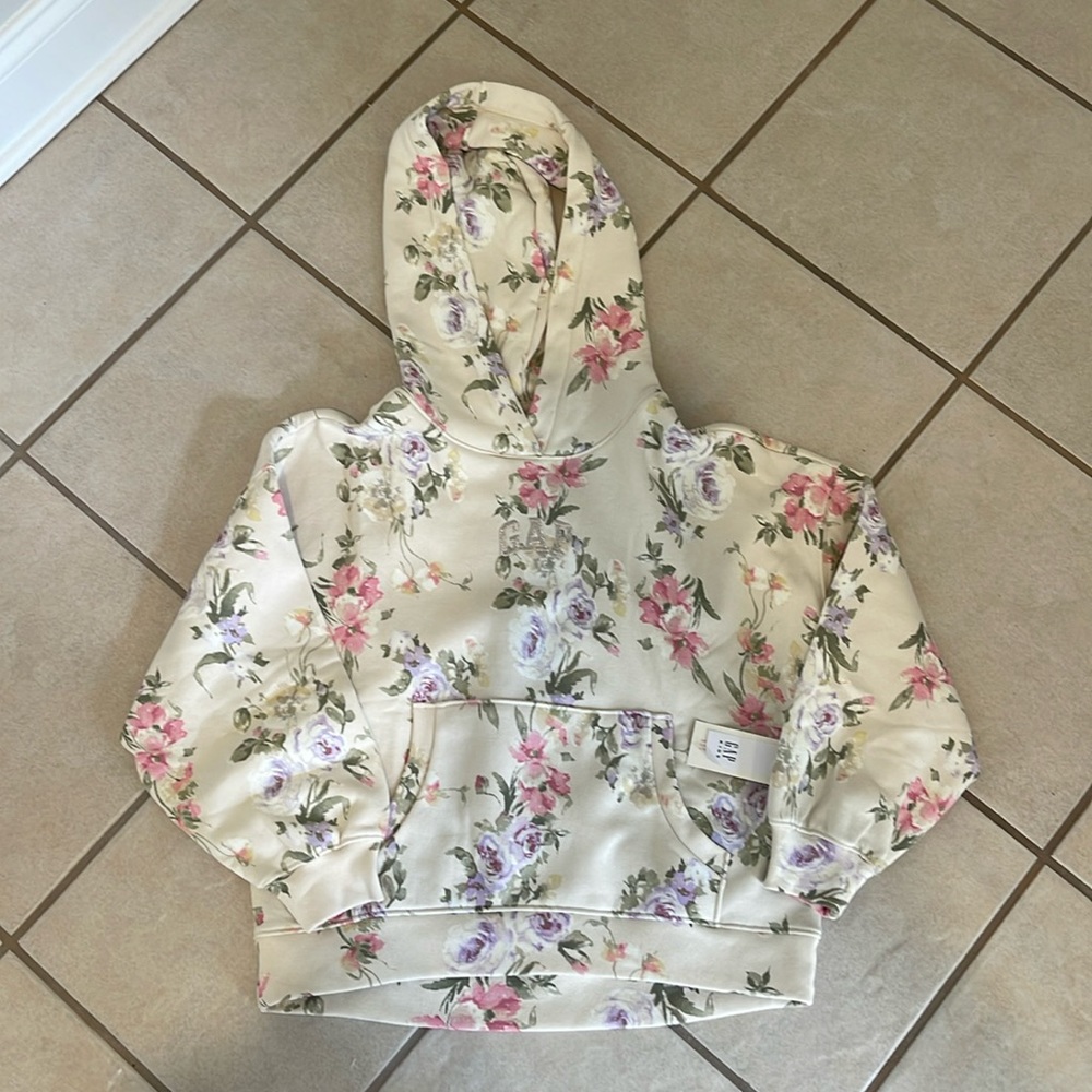 love shack fancy x gap collab sweatshirt